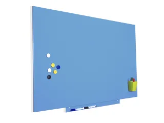 Whiteboard Rocada Skincolour 75x115cm blauw gelakt - 7