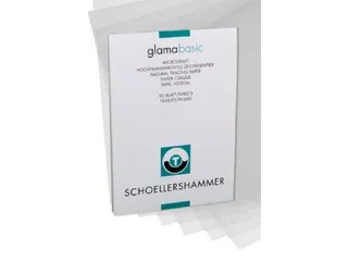 Ontwerpblok Glama Transparantpapier 25049 A3 102 gram 50 vel - 2
