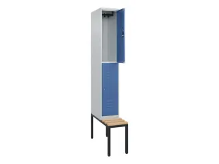 Dubbeldekse dekenkist,HxBxD 2120x300x815mm,1x2vak.,vak B 300mm - 2