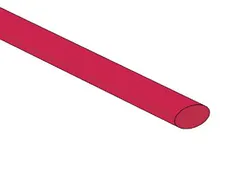 Thermische Krimpkous 6mm - Rood - 50 Stuks