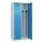 locker voor scheiding van kleding,HxBxD 1850x800x500mm,2vak