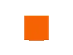 Whiteboard Rocada Skincolour 100x100cm oranje gelakt