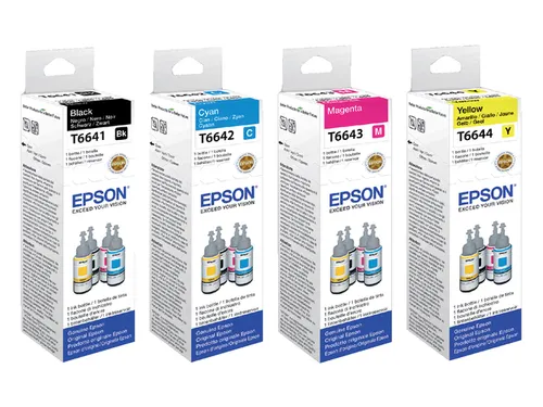 Flacon navulinkt Epson Ecotank T6641 Zwart C13T664140