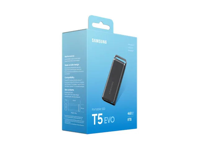 SSD Externe T5 EVO USB 3.2 8To
