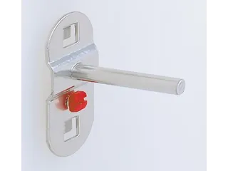 Gereedschapshouder Met Rechte Haak L 100Mm Aluminium-Kleurig - 1