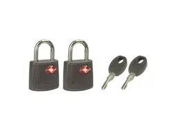 Hangslot Masterlock 2 gelijksluitend ABS cover TSA assorti kleur