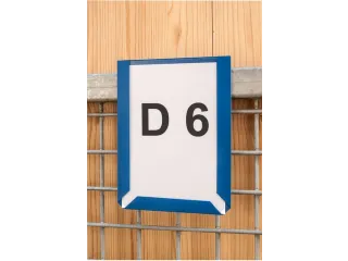 zichtpaneel,DIN A4,liggend,rood,achterzijde magnetisch - 2