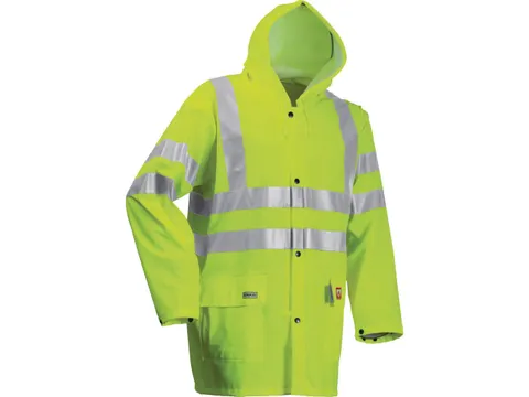Lyngsøe FR-LR55 regenjas, fluo geel, maat 2XL, per stuk