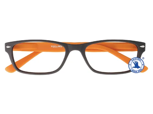 Leesbril I Need You +2.00 dpt Feeling bruin-oranje