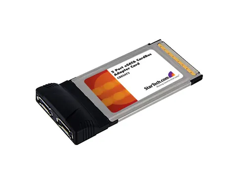2 Port CardBus eSATA Adapter Card