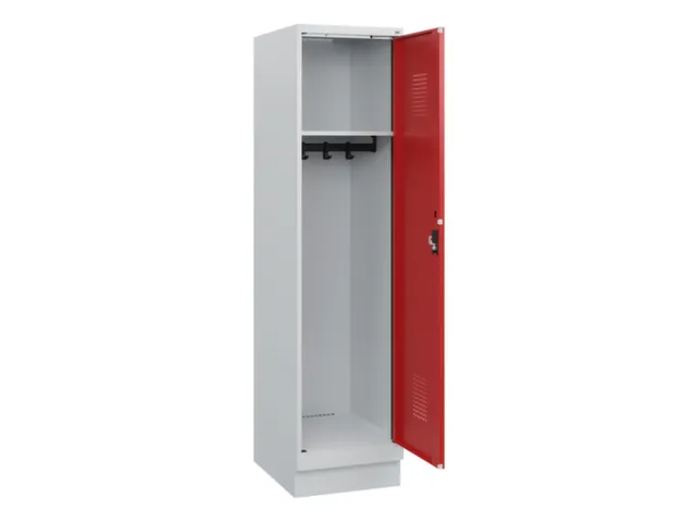 schoollocker,HxBxD 1630x400x500mm,1vak,vak B 400mm,cil.-slot,sokkel