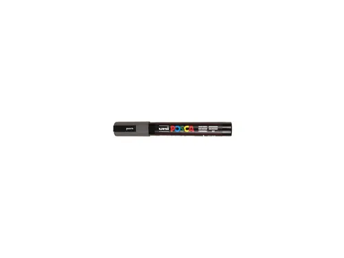 Verfstift Posca PC5M Medium Punt 1,8-2,5mm Diepgrijs