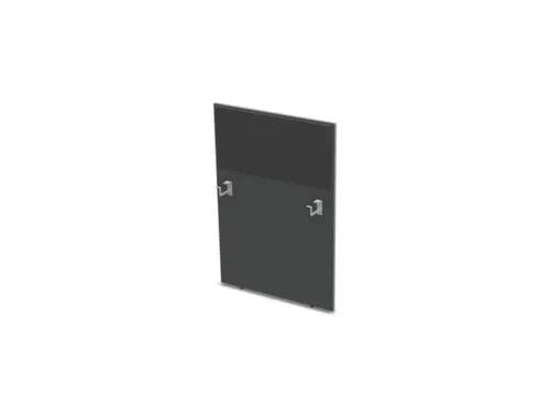 baliepaneel bureau aanbouw rechts MS-donkergrijs antraciet 800mm