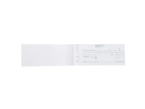 Bonboek Wissels 10,1x21cm 50bl