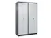 locker voor scheiding van kleding,HxBxD 1850x1200x500mm,4vak