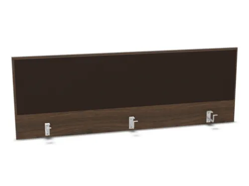 opzetpaneel bureau aanbouw achter NV bruin hickory BN2036-bruin 1600mm