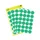 Etiket Avery Zweckform 3006 Rond Ø18mm Groen 96 Stuks