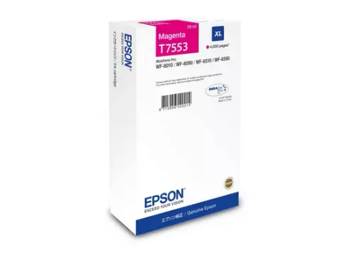 C13T75534N EPSON WF ink magenta XL 4000