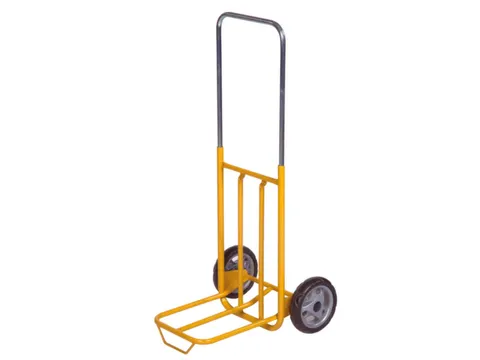 steekwagen,draagverm. 50kg,steekplaat BxD 270x310mm,stalen buis,geel