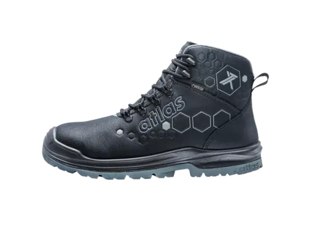 Chaussures de sécurité Atlas XT 500 GTX S3, SRC, ESD, noires, pointu
