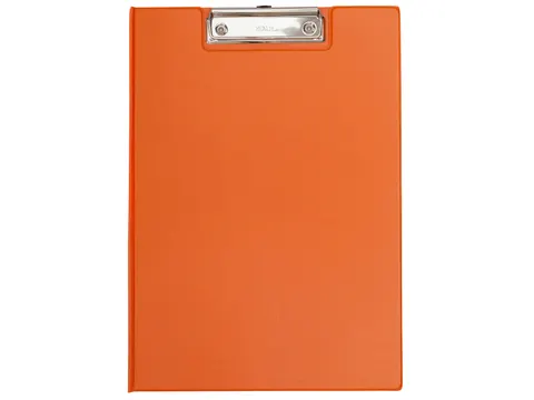 Klembordmap MAUL A4 staand met penlus PVC neon oranje