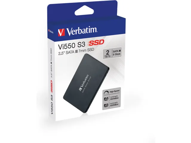 Verbatim VI550 S3 2TB SSD harde schijf
