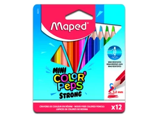 Kleurpotlood Maped Color'Peps Mini Strong set à 12 kleuren - 1