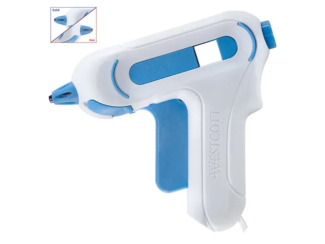 Lijmpistool Westcott. Mini. met 2 lijmstiften