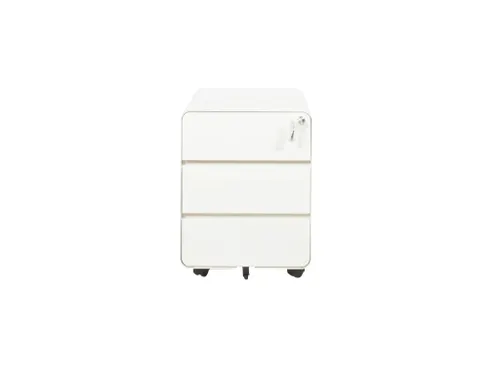 Ladeblok Claudius Basic Rond Wit