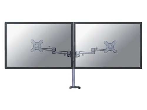 Monitorarm FPMA-D935DG 2 Schermen tot 27 inch Doorvoer Zilver