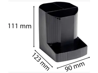 Pennenkoker Exacompta Mini Octo Ecoblack zwart - 4