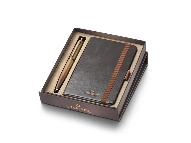 Coffret cadeau stylo à bille Sheaffer VFM 9428 Coffee Edition Matt Br