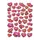 Sticker Etiket Herma 5371 Hartjes met ogen Stone 42 stuks