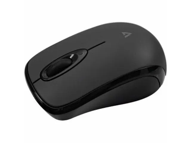 V7 MW150BT, Ambidextrous, Optisch, Bluetooth, 1000 DPI, Zwart