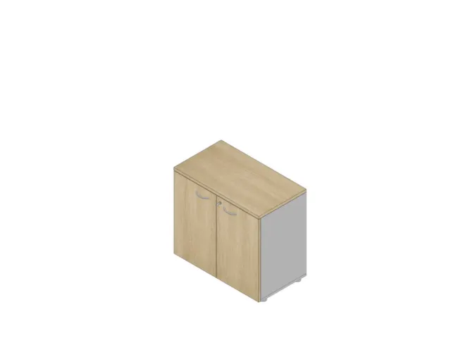 kantoorkast,HxBxD 730x800x450mm,1xhouten vloer,2ordnerhoogte