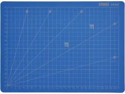 Desq 5690 Professionele snijmat 22x30cm A4 Blauw 5-laags