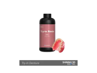 Shining3D Try-In Denture Resin DT01 1Kg - 1