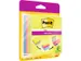 Memoblok Post-it 20148BYPG Super Sticky smart 76x76mm Rio Assorti