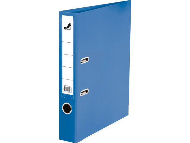 Classeur à Levier Plastifié Kangaro Pp/pp 50mm Bleu