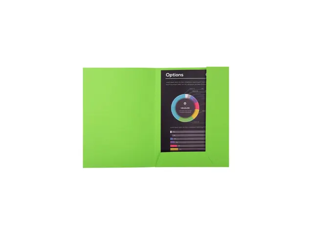PK 50 mappep ROCK''S 210 2 klep. Groen