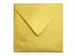 Envelop Papicolor 140x140mm Goud gegomd