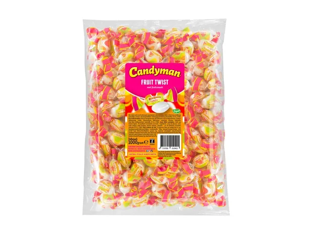 Zuurtje Candyman fruit twist zak 1 kilogram