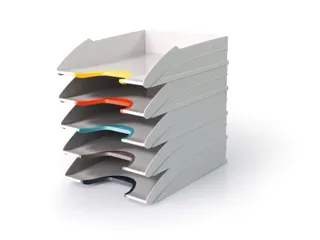 Brievenbakjes Varicolor Mix Tray Set A4 5 stuks - 1
