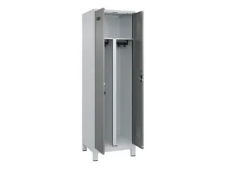 PBM-locker,HxBxD 1950x600x500mm,2vak,vak B 300mm,cil.-slot - 1