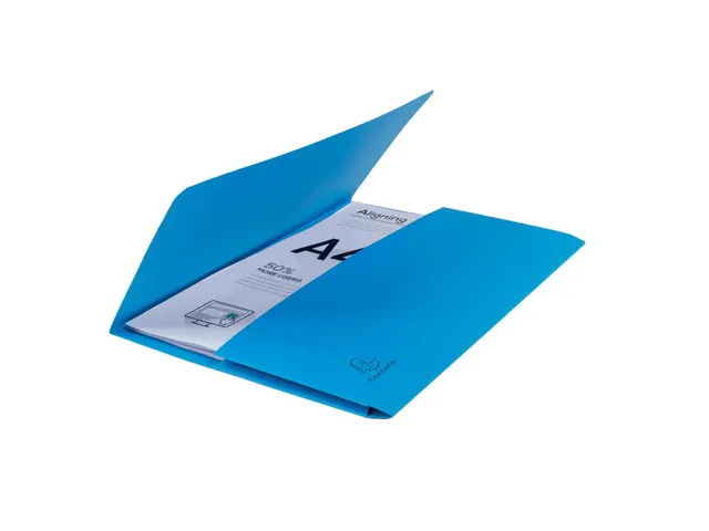 Exacompta Documentenbox Forever A4, 290 g/m², Blauw 10 Stuks