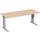 Bureau C-Poot HxBxD 680-800x1800x800mm Decor Beuken