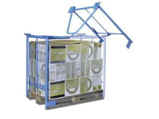 Pallet-stapelbeugel 800x1200x800mm Belasting 1500kg Ral 5012 - 2