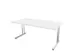 In hoogte verstelbaar bureau,HxBxD 720-840x1600x800mm,Bl-wit