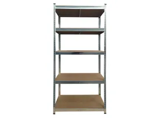 Stellingkast BRASQ 5 borden 90x40x180cm SU175 max 875 KG zilver - 3