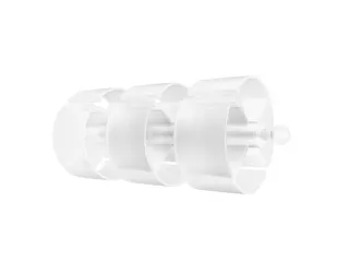 kabelworm,v. bureau,L 820mm,transparant - 2